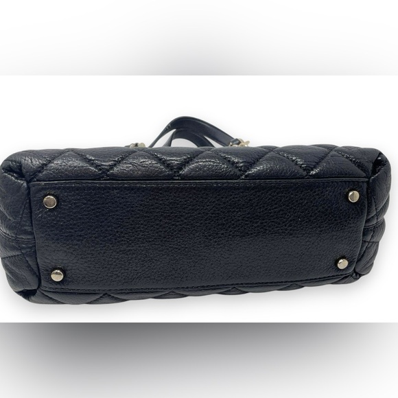 Kate Spade Quilted Leather Satchel Handbag - Picture 3 of 16